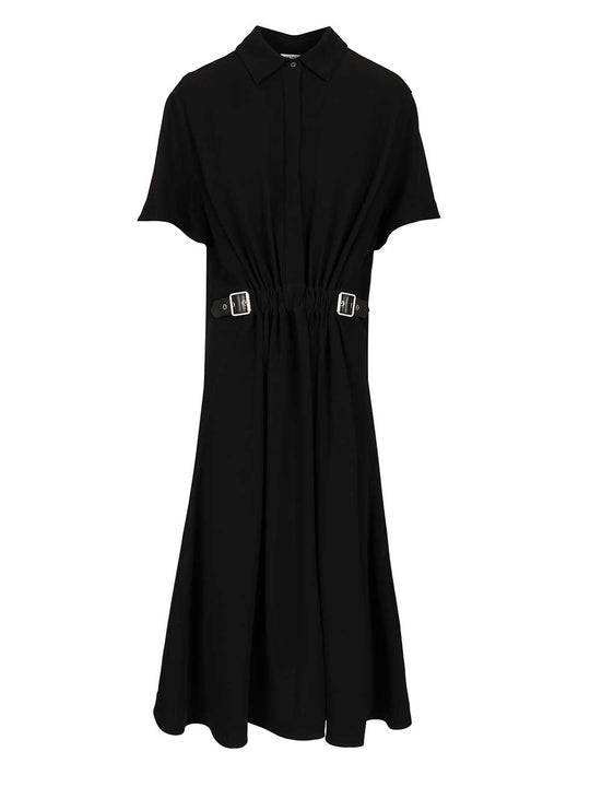 Stretch Viscose Dress Dresses Black