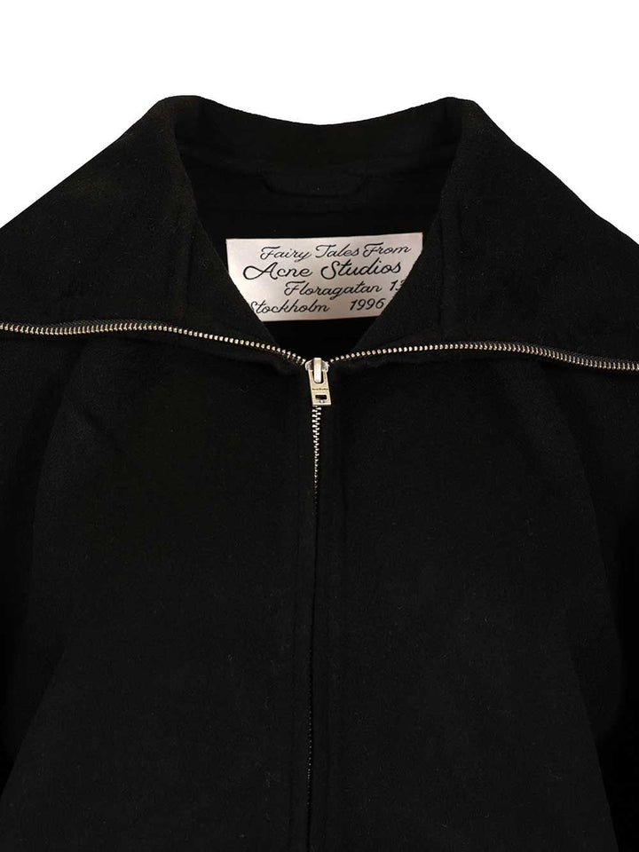 Acne Studios Wool Jacket Knitwear - Black | 1c093d944d6dc0b40409d755d488ebf5e5d34a2f