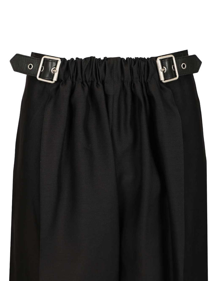 Loewe Wool And Silk Trousers - Black | 5d979ee55a37b2be346d6dd11248be358fa1c4ea