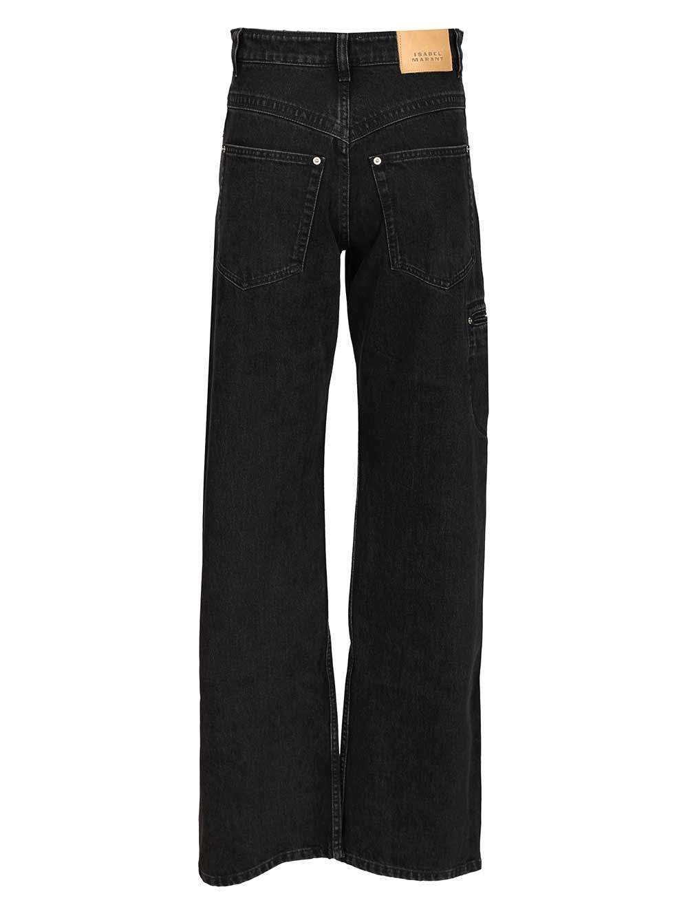 Isabel Marant Stely Trousers - Black | da1fec6616b1b84f85c8c11359ce7a341c4d8455