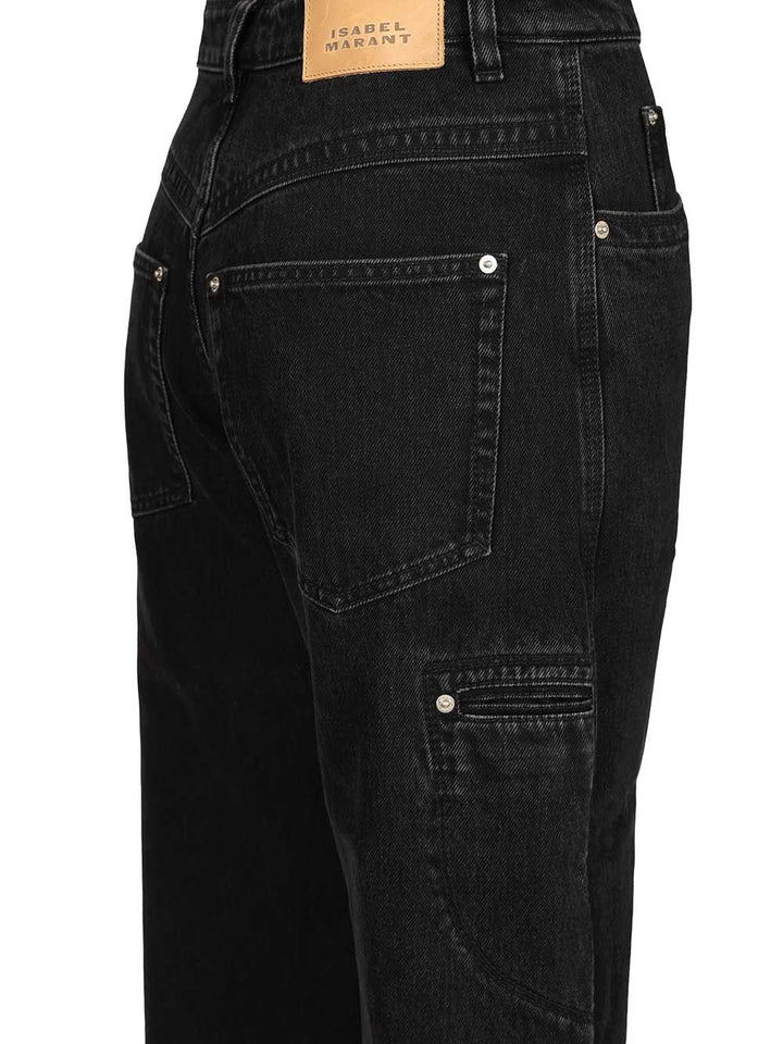 Isabel Marant Stely Trousers - Black | e10b5f0001a9af92ca9145bbc6bcfcb1d038b914