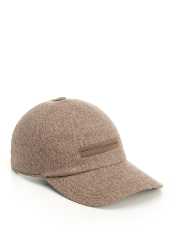 Ermenegildo Zegna Oasi Cashmere Baseball Cap Hats - Brown | 34283b2ad4c0730b6af584fc483fe17358b417e2