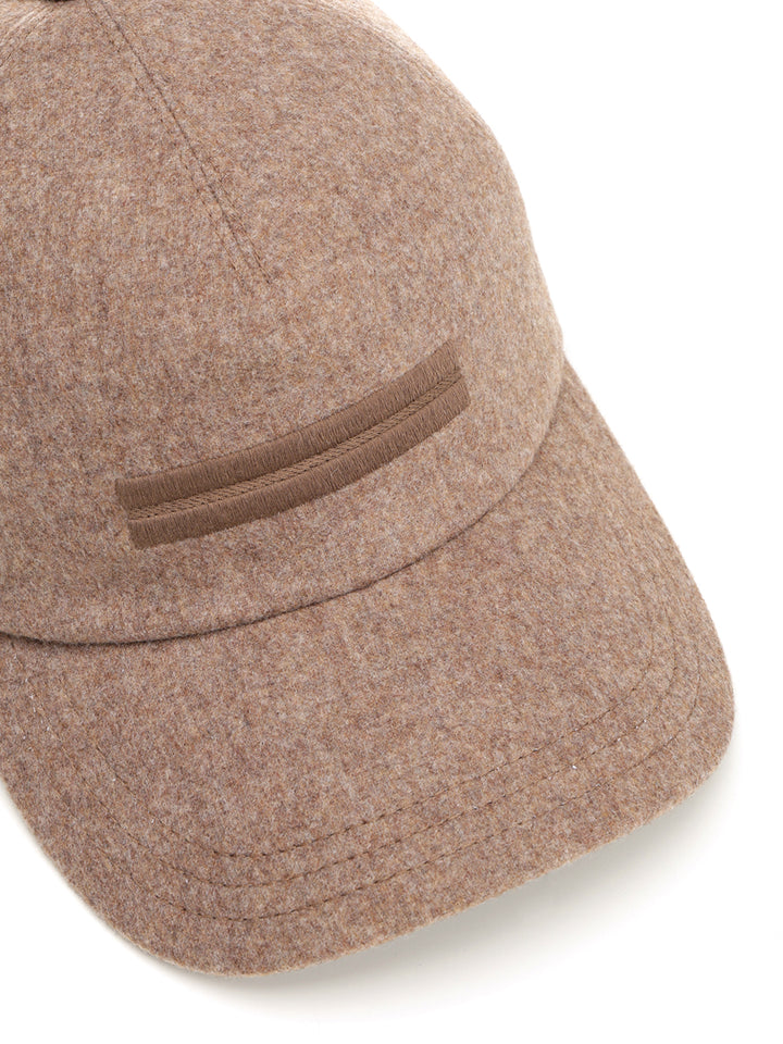 Ermenegildo Zegna Oasi Cashmere Baseball Cap Hats - Brown | bb6bb24df169778f97ed704aa9d14ab9bd33cbc4