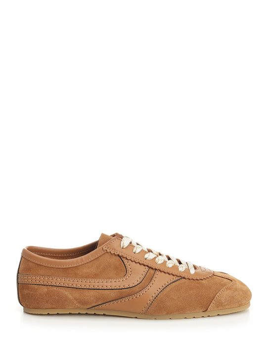 Suede Sneakers Brown