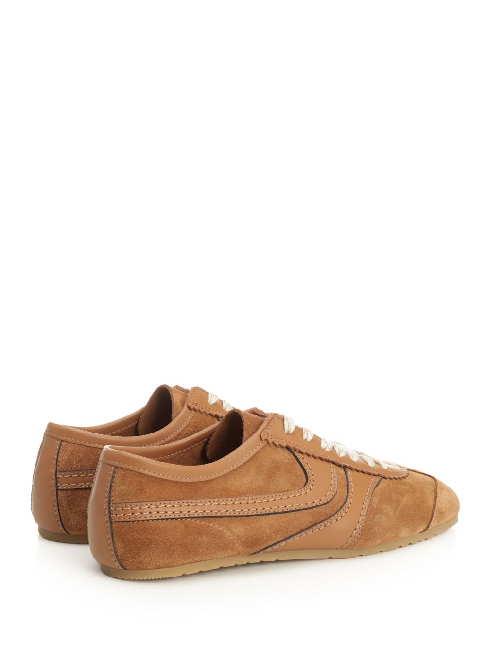 Dries Van Noten Suede Sneakers - Brown | 917e869b0a60b64423910c4d42ba715370d62438
