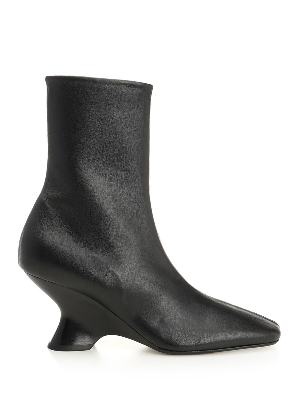 Dries Van Noten Leather Ankle Boots - Black | 65bf8bddeda9ab9aa39404b368004aa4ed7fda0a