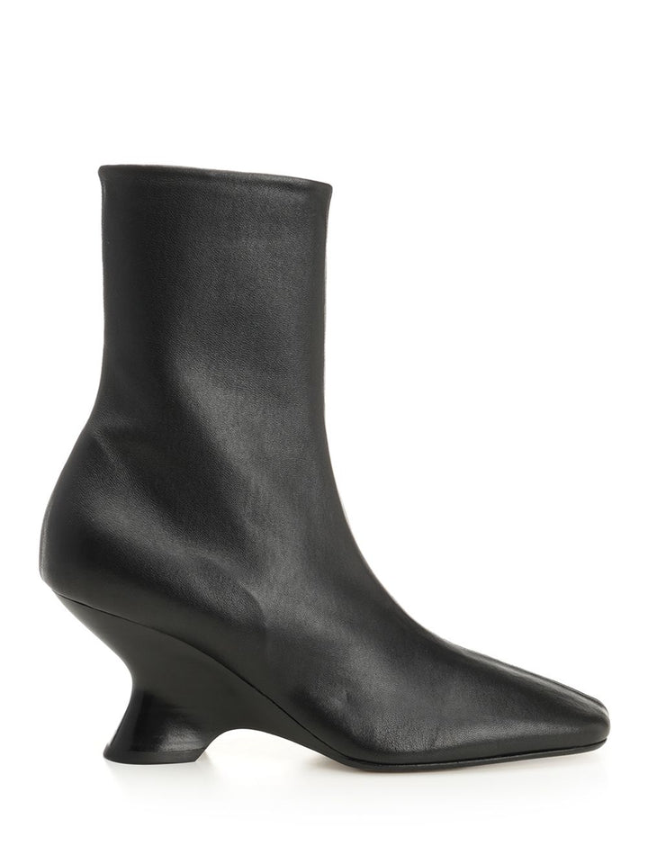 Dries Van Noten Leather Ankle Boots - Black | 65bf8bddeda9ab9aa39404b368004aa4ed7fda0a