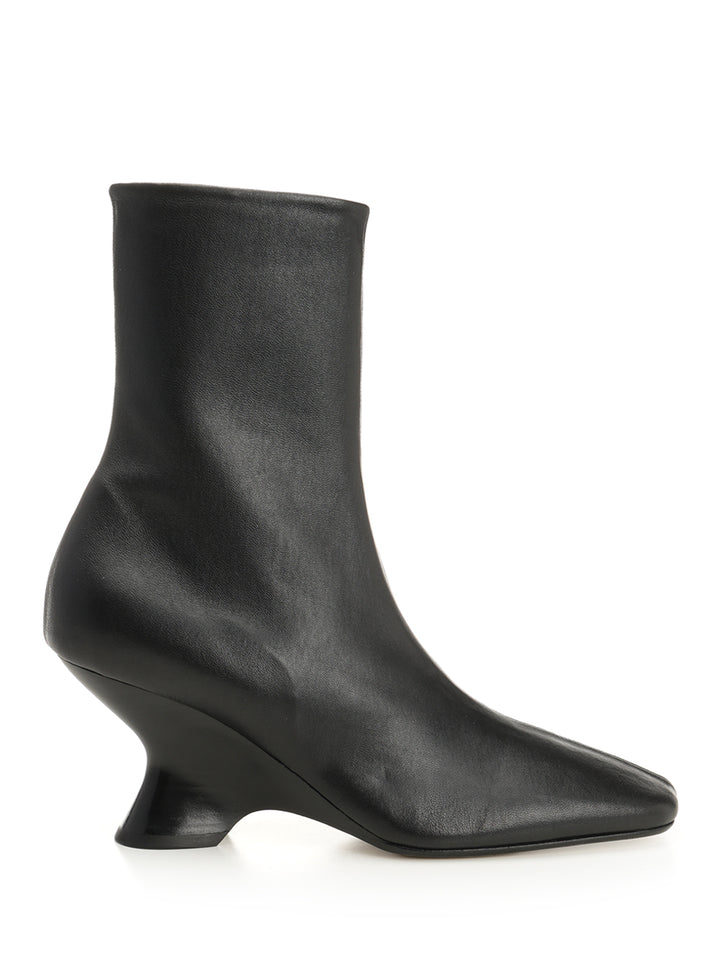 Dries Van Noten Leather Ankle Boots - Black | 6e4d9bd25ebc8bbc9fc8a8d1f6e297618ea0eba5