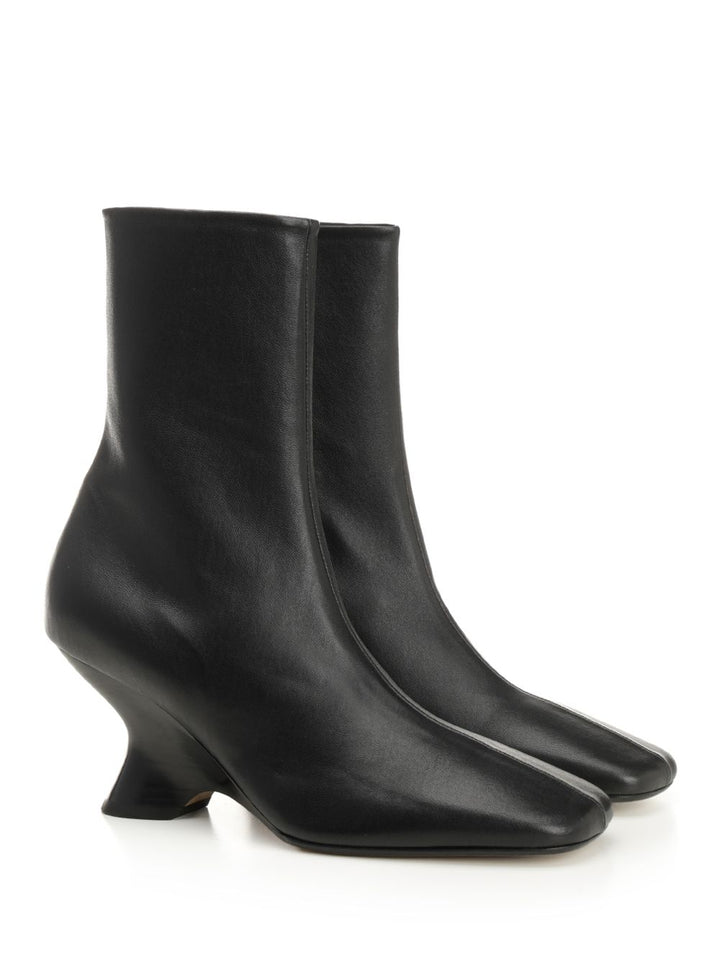 Dries Van Noten Leather Ankle Boots - Black | 0a08a7fe5c845c6430bf6cc8e6945788d6959e0b
