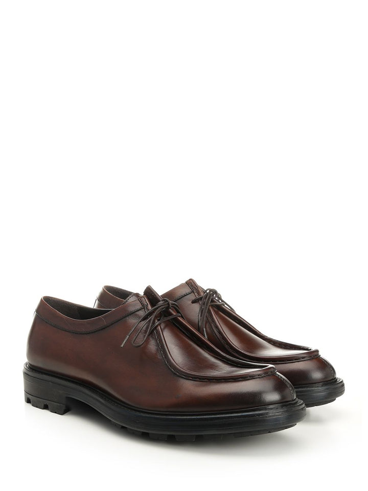 Corvari Derby Shoe Loafers - Brown | 6e0e0720fd9ec8fd14e435618a791f42760c4ff9