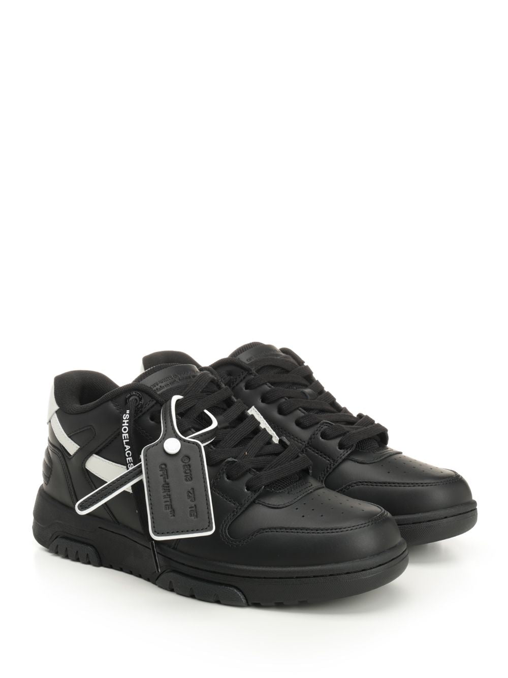Off-White Out Of Office Sneakers - Black | 3b18a56dcc700b485d8e9353e5ed896321b122a9