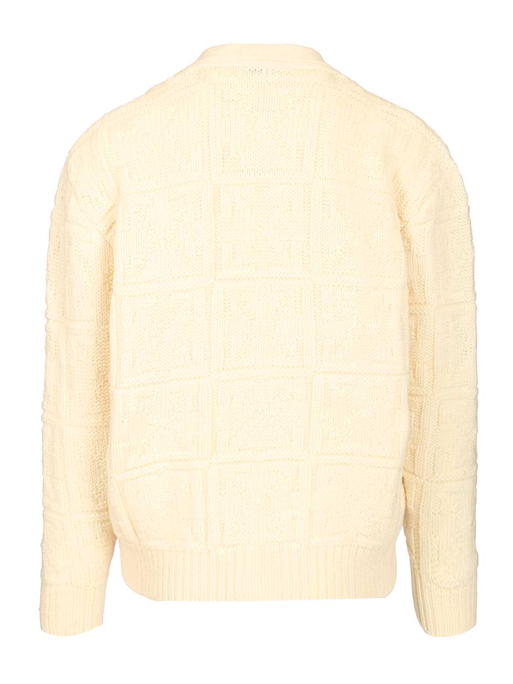 Off-White Arrow 3d Wool Cardigan Knitwear - Beige | 3796c31965f55da09f4fd9d17145331c0ec03289