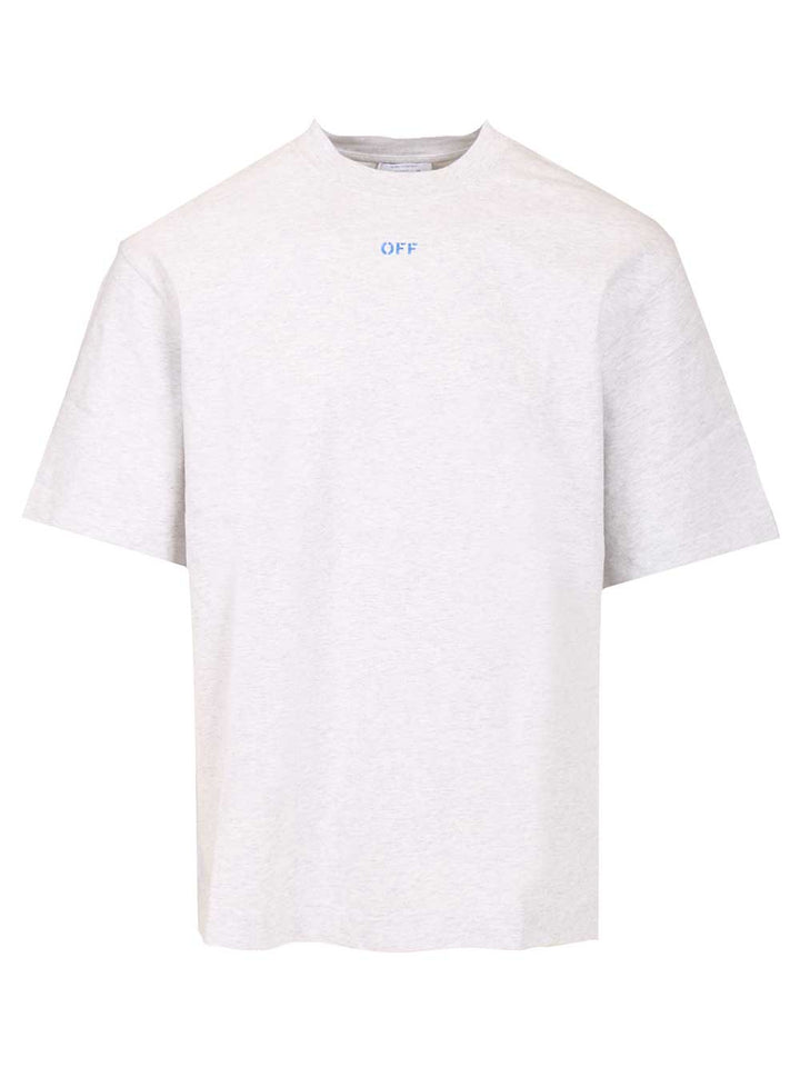 Off-White Stencil Arrow Skate Logo T-Shirt - Grey | 885cbc51e40eb2eee10cf129b1d43ac942b7419f
