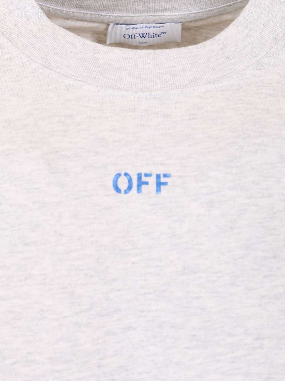 Off-White Stencil Arrow Skate Logo T-Shirt - Grey | 9e493413677bf53095889433916efcc21bf4699d