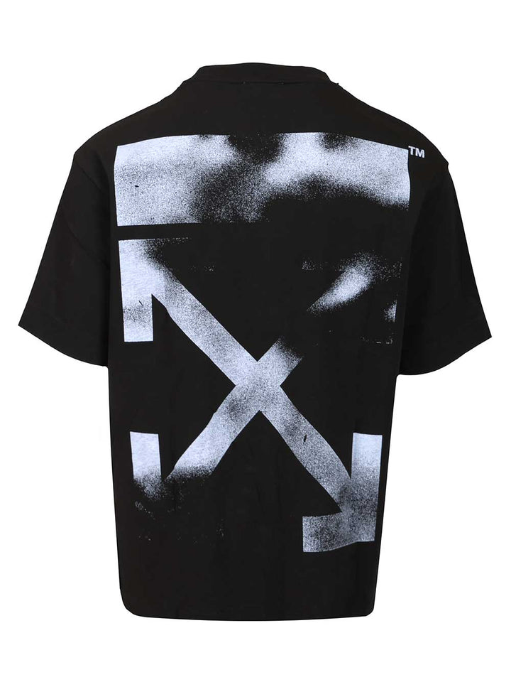 Off-White Stencil Arrow Skate Logo T-Shirt - Black | 0e84d21bbf94ddb524c9ad43d0a28e6b3609fff7