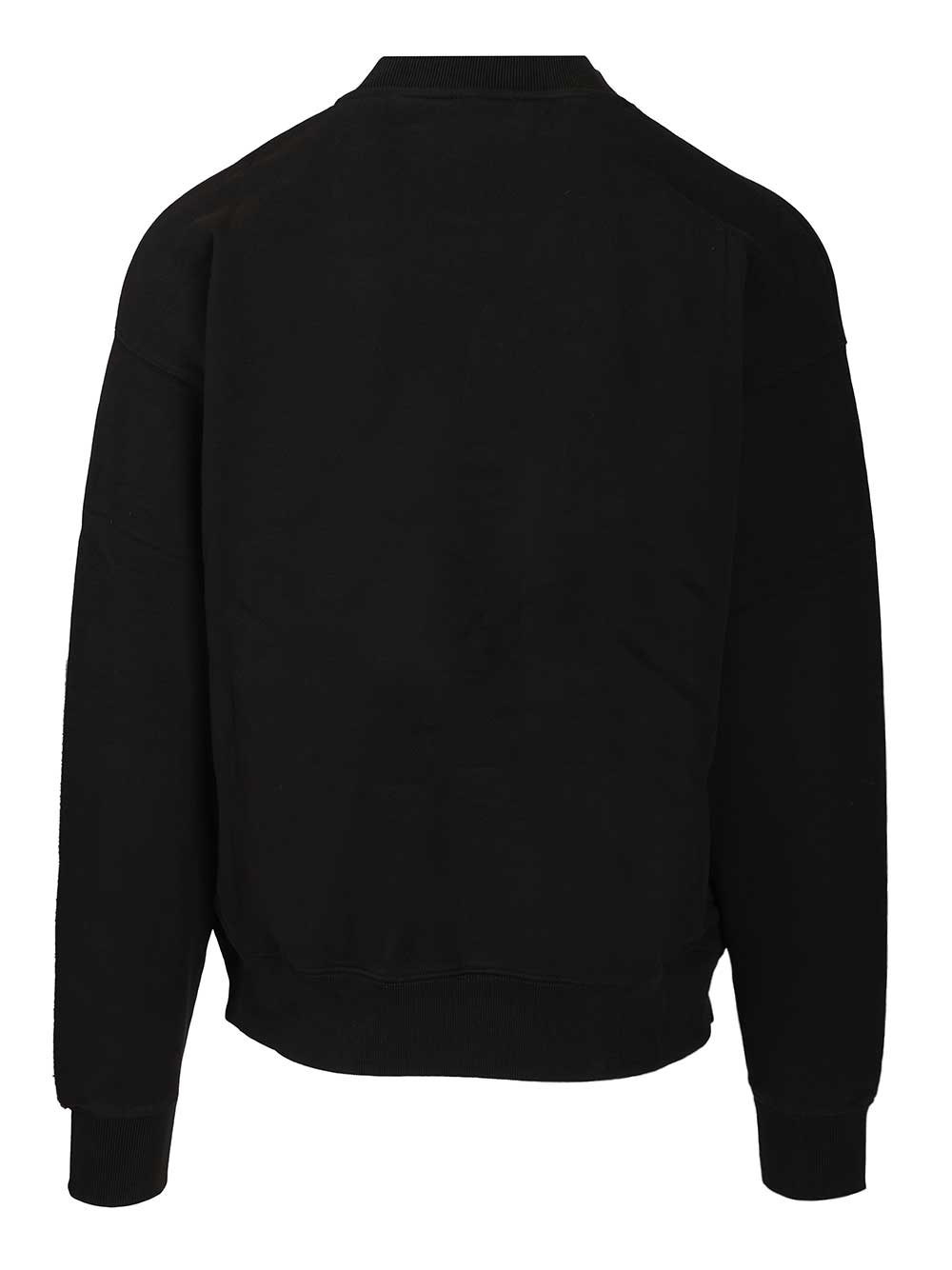 Off-White Cupid Paper Skate Sweater Sweatshirts - Black | 353bae42557bef0c7be11e0a549f607daf922f35