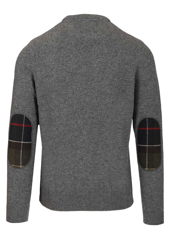 Barbour Holden Sweater Knitwear - Grey | 81693fa1bd429a29b69af5e08d70327f6b2d53db