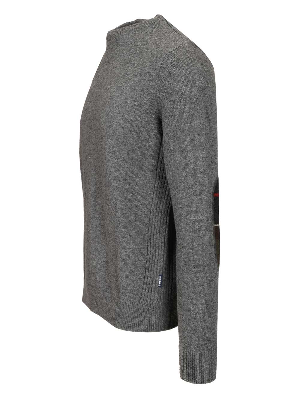 Barbour Holden Sweater Knitwear - Grey | de897209a5810eef48c55092c7b4b583c9877632