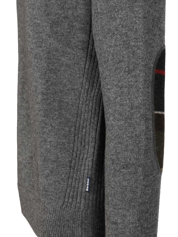 Barbour Holden Sweater Knitwear - Grey | 13e23aa5907e25b0aa338756b021b76e4228e064