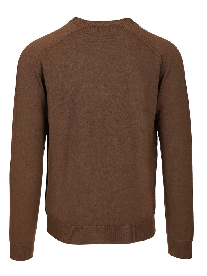Ermenegildo Zegna Oasi Cashmere Sweater Knitwear - Brown | e6f2f8f036adfaaccee1bd281c9bf65ecf29fc5a