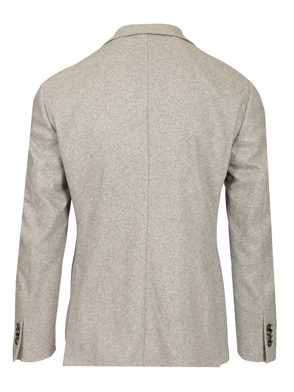 Al Duca D'Aosta Cashmere Blazer Jackets - Grey | 98d7298870cd413219448ae3037f06e3dbc69cb5