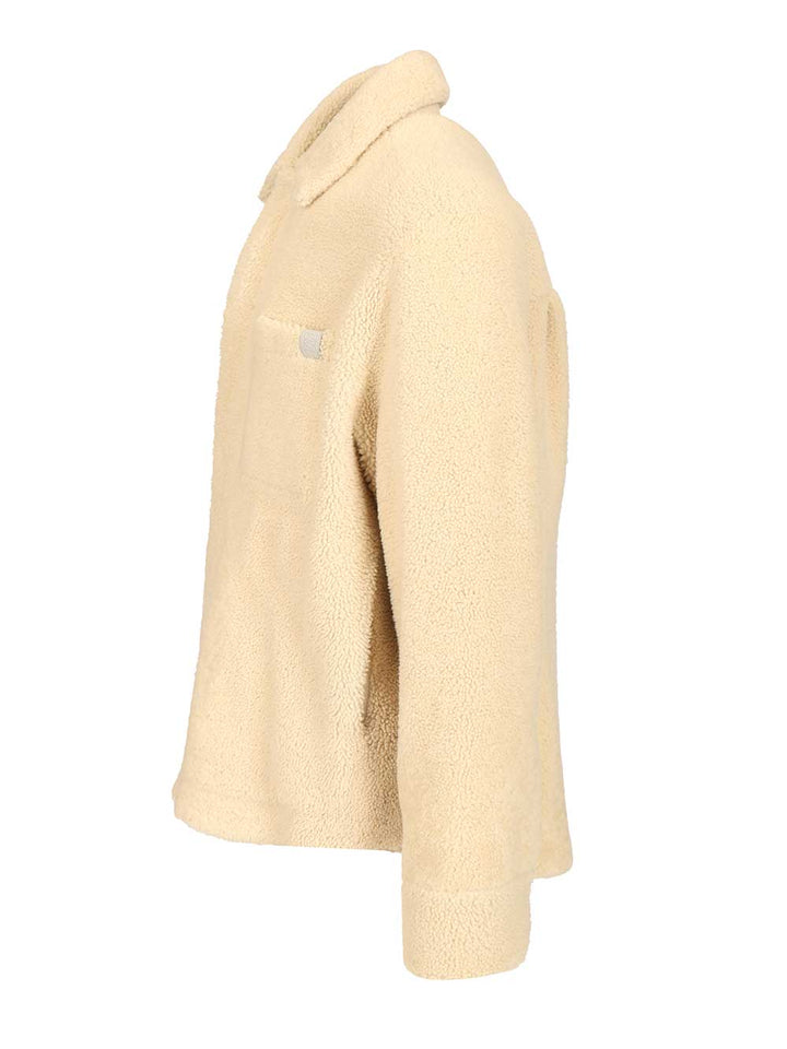 Loewe Shearling Overshirt Shirts - White | 2c34bc514b98bd321710f2aa09970a346dc9d481