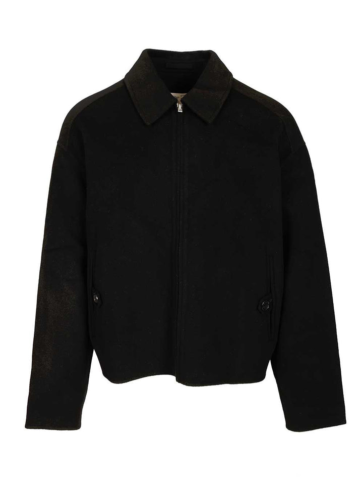 Acne Studios Cashmere Blend Jacket Jackets - Black | 4fa487674bbce12e947f3be927cb29c32aba0e3d