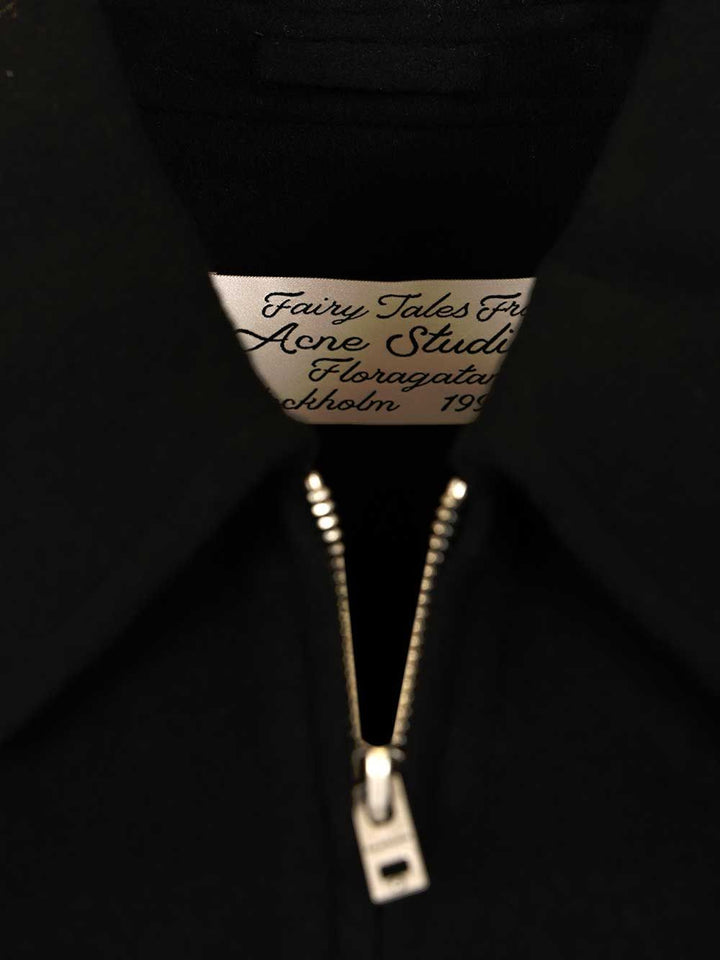 Acne Studios Cashmere Blend Jacket Jackets - Black | a300fb56d8fe643f7ba8885b0037ebbc7fbbd746