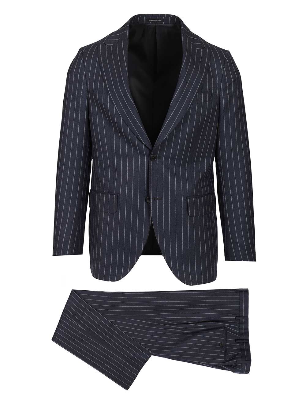 Al Duca D'Aosta Pinstripe Suit Dresses - Blue | 7910174012aee1f372f9e76a36cff3f850ab05b8