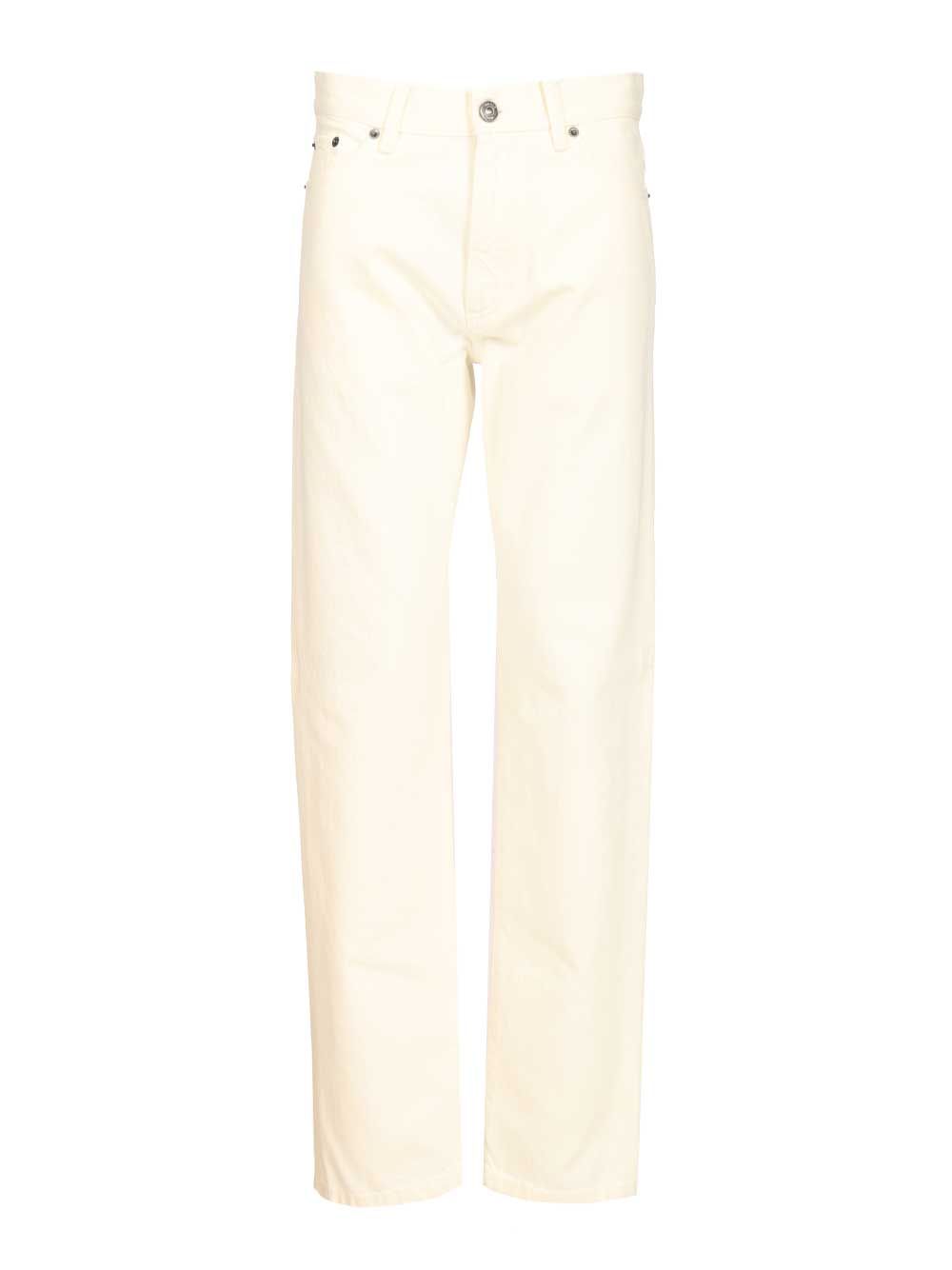 Ermenegildo Zegna Roccia Jean Jeans - White | 1fcb7595fdc4713283275ee02d4f70ecd31e4b40