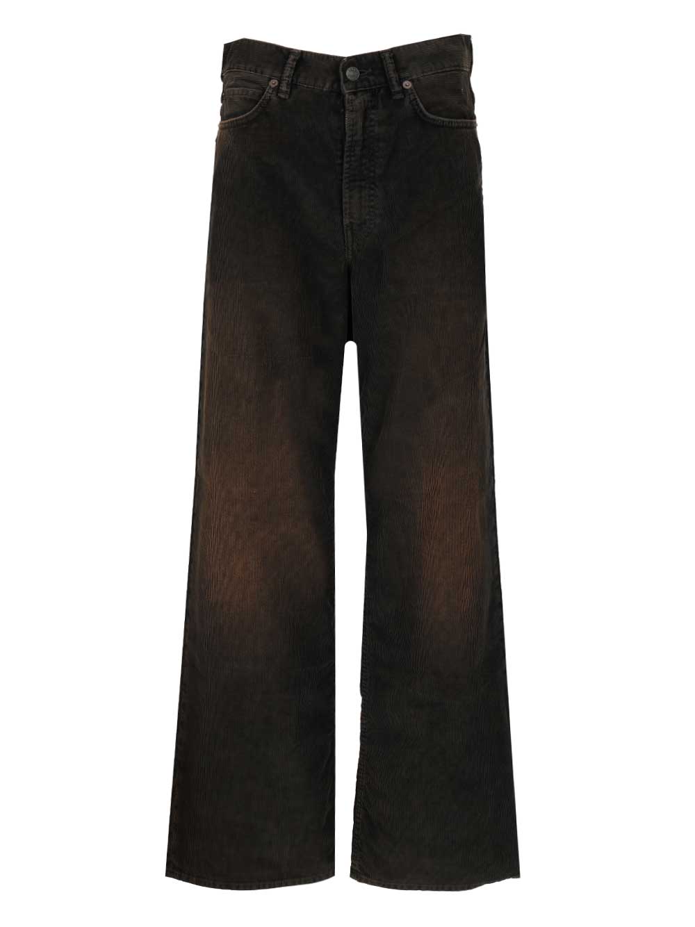 Acne Studios Corduroy Trousers Shirts - Black | 876272acbd6041e1cf773103477a354f7627b757
