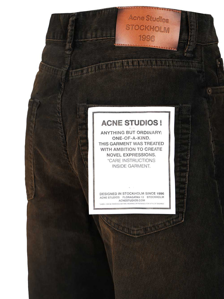 Acne Studios Corduroy Trousers Shirts - Black | dd052a4a720e004c51432f892d47878480b3ab9b
