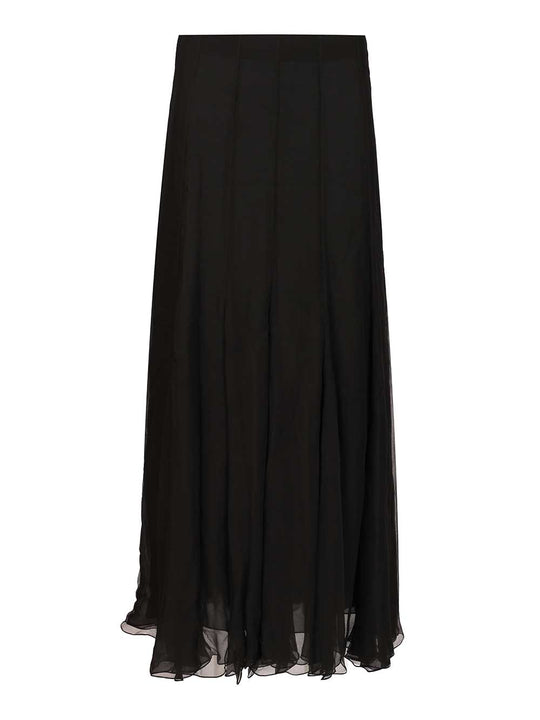 Flowing Maxi Skirt Skirts Black
