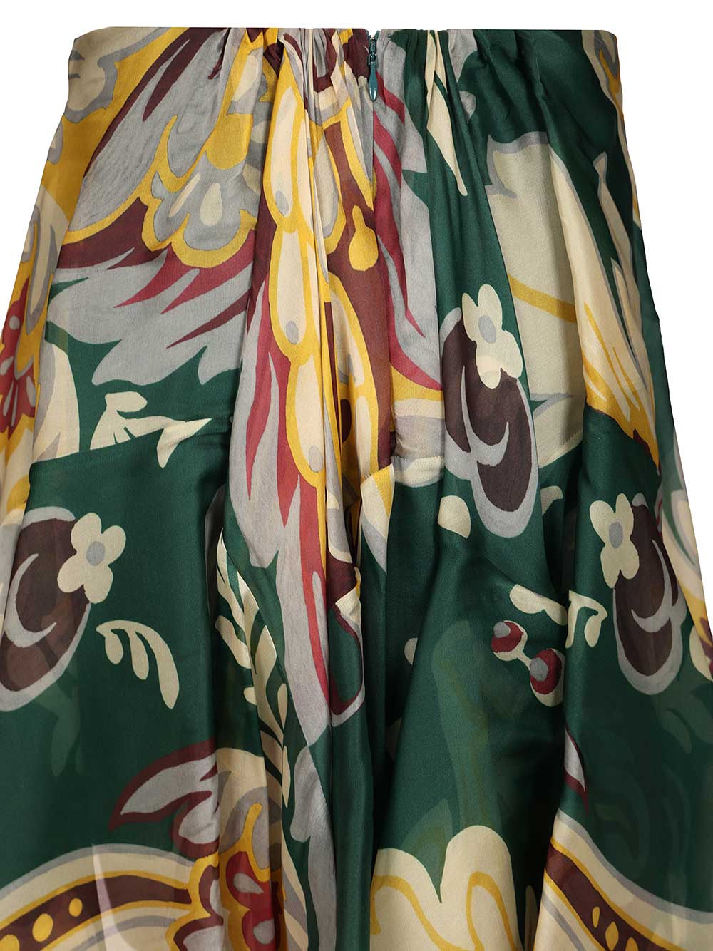 Etro Asymmetrical Midi Skirt Skirts - White | 08ac4a398eb6903240eec7d53b0eaa575810f407