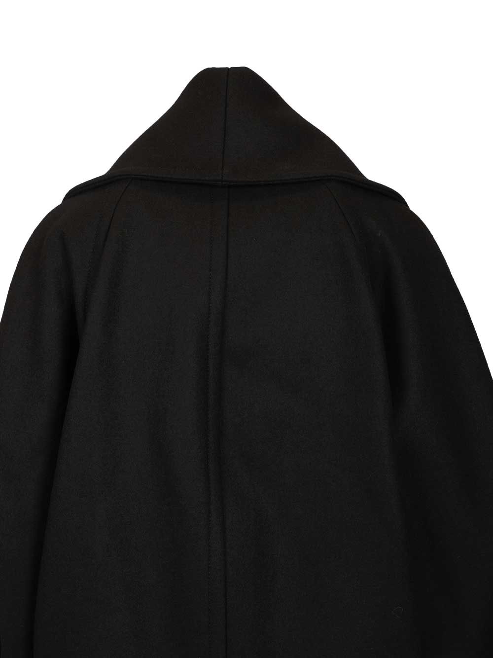 Bottega Veneta Double-Breasted Coat Coats - Black | b4c833749c119f67af6883f65afe66ed0564149a