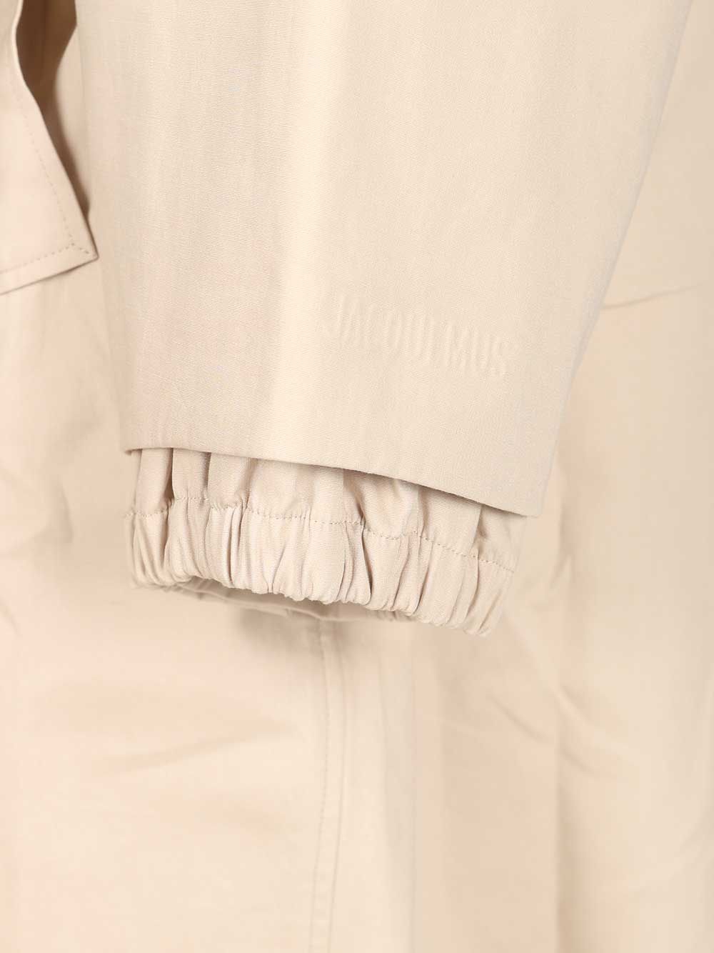 Jacquemus Trapezi Trench Coat Coats - White | 0e077a6f42f2a8e5a6f9b1cd60abc0875ef04bd2