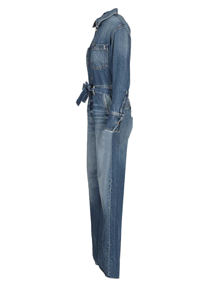 Icon Denim Indie Jumpsuit Jewelry - Blue | 2751b5ef5164516cd2e1f89d577c77f63273c413