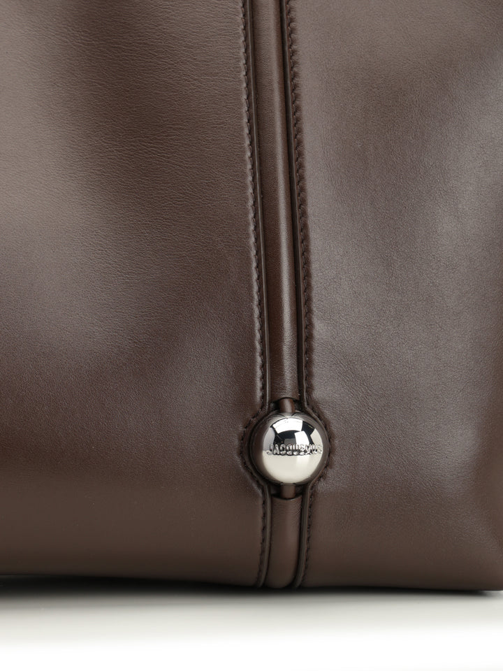 Jacquemus Le Marino Bag Shoulder Bags - Brown | f9a460c3eadcf152c3348a181a8cb176fa43bcbf