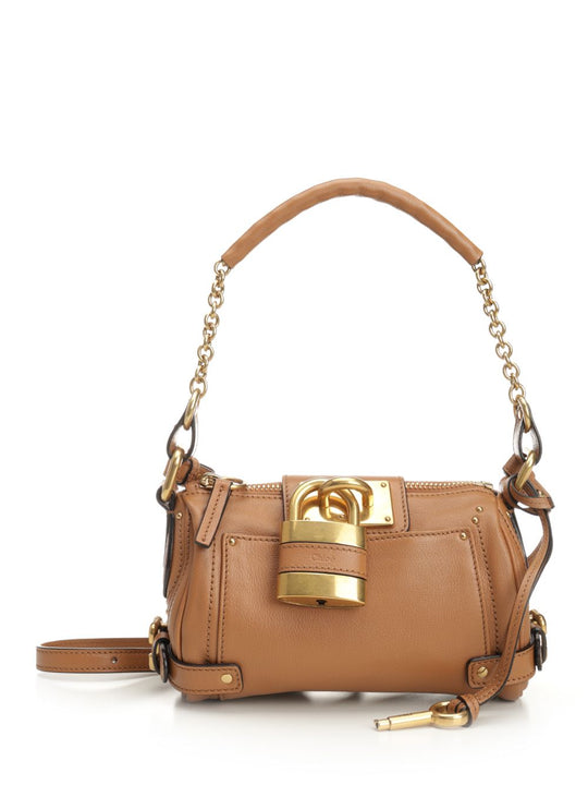 Small Paddington Chain Bag Shoulder Bags Brown