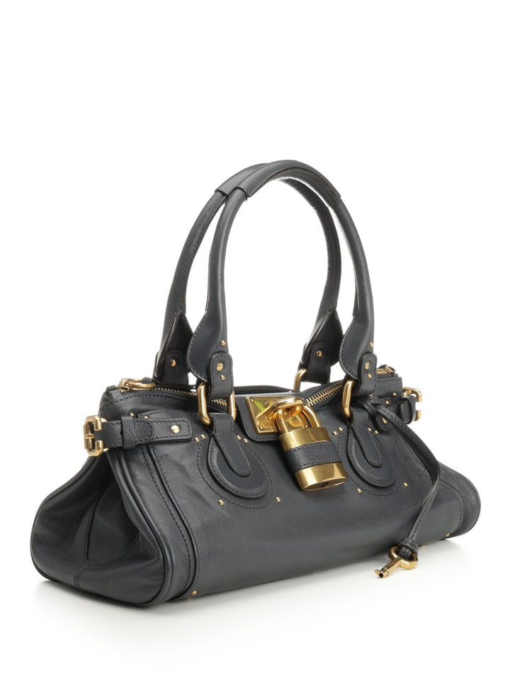 Chloe' Paddington Handbags - Blue | 8322b077d901976886ff5632739a7b448f4c56e1