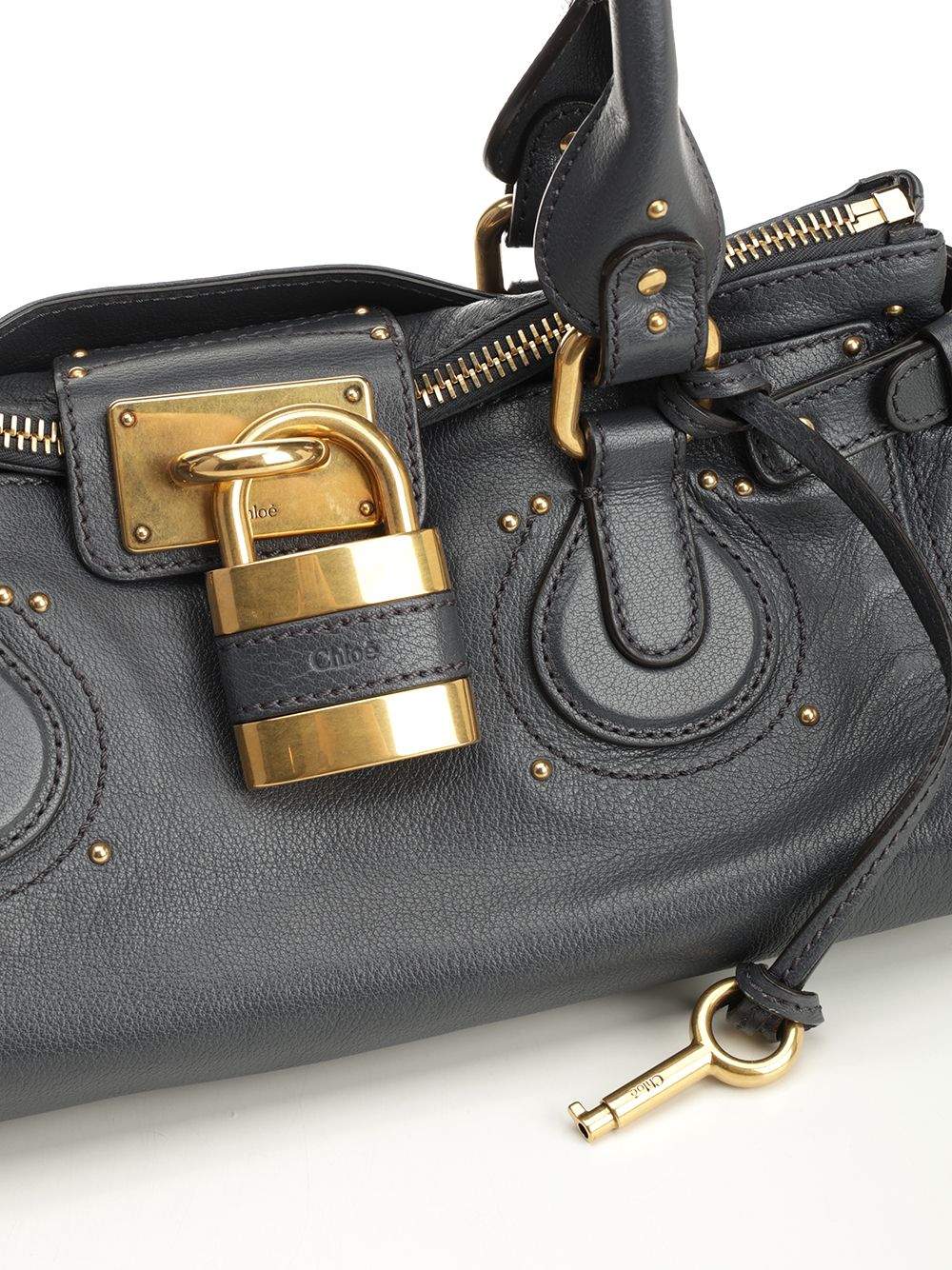Chloe' Paddington Handbags - Blue | cc4be44e3f7d675b6bee2cd68d4445694e6fc241