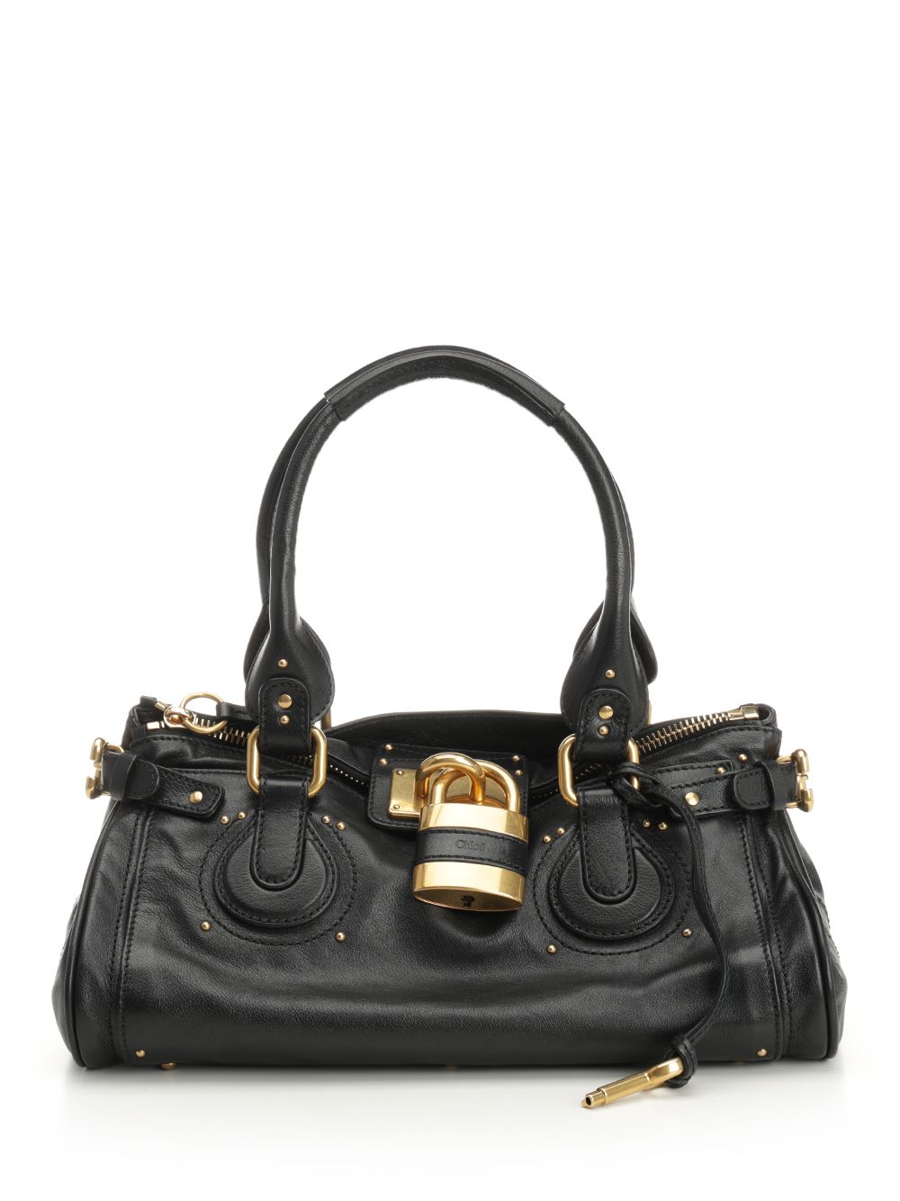 Chloe' Paddington Handbags - Black | e7774c5e9ba93bad06057351507e517e5b1ca1b1