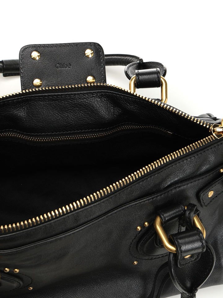 Chloe' Paddington Handbags - Black | d8a75a04d734068c26818bb22be6808eb151f7e9