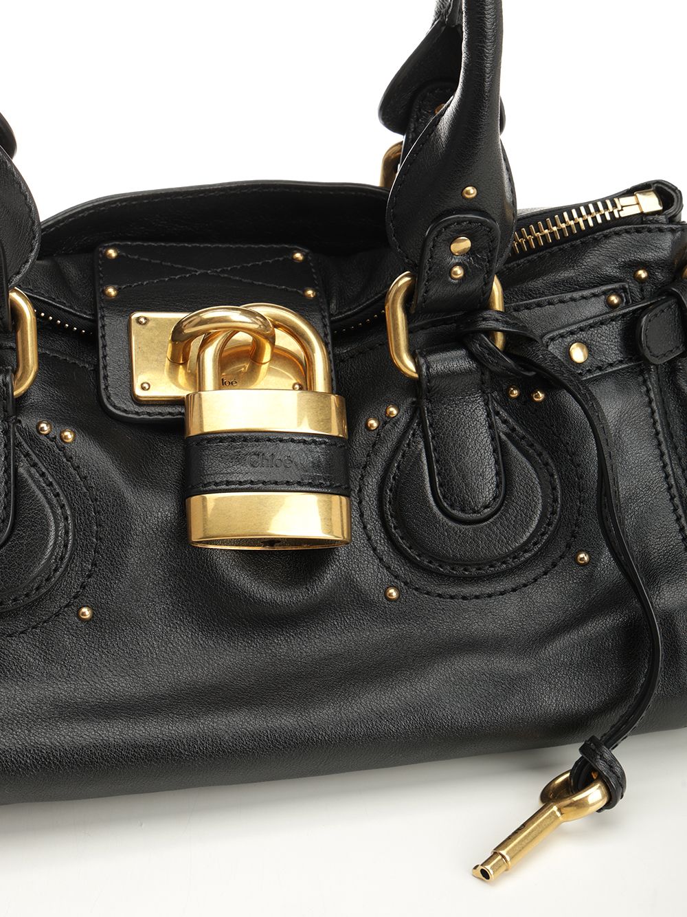 Chloe' Paddington Handbags - Black | 80d65af7d890b95aa55de755e3b498ca81209d73