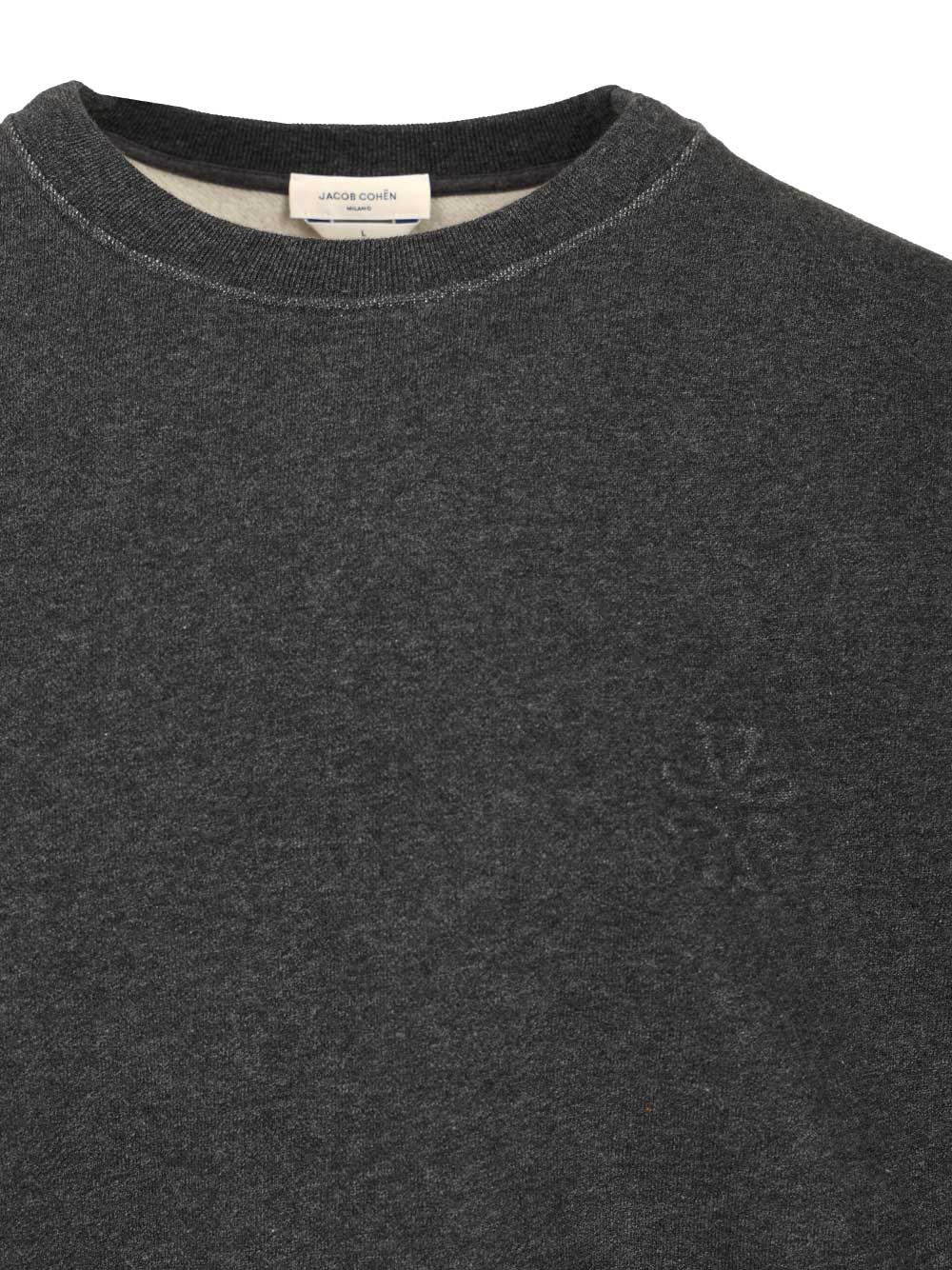 Jacob Cohen Crewneck Sweatshirt Knitwear - Grey | 7b41d6f9804113463be7d2dfd4a60478fd62affd