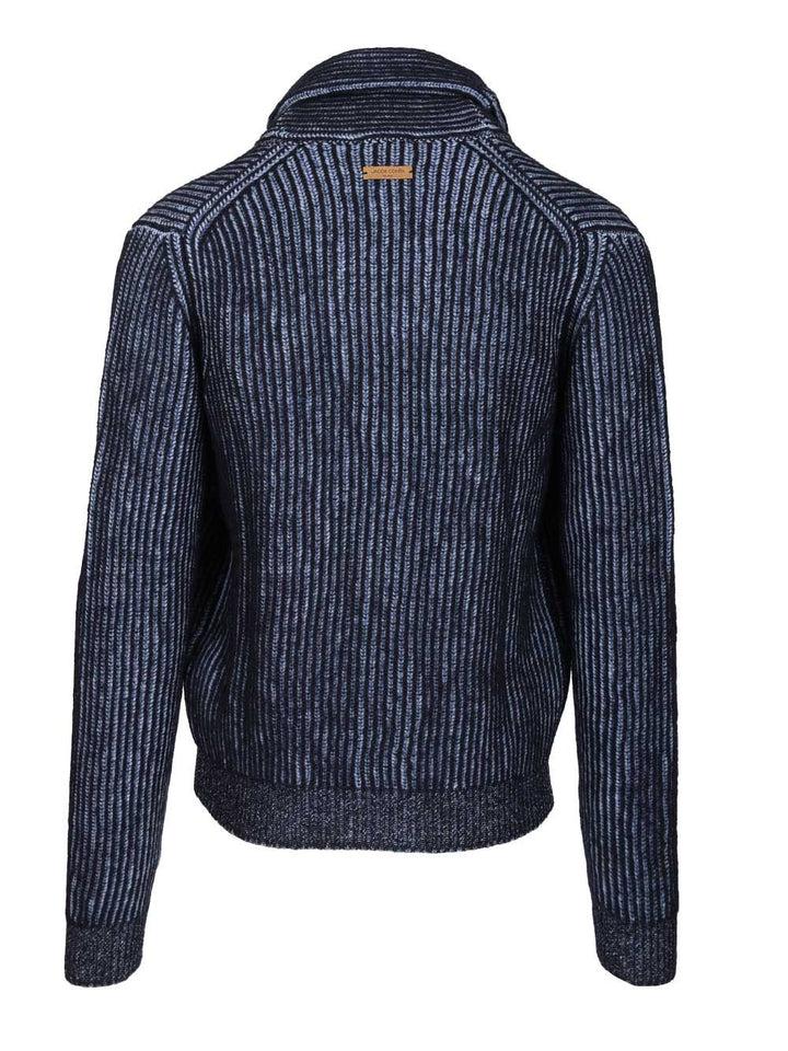Jacob Cohen English Knit Cardigan Knitwear - Blue | 2cef5a0e3849062dd1b40e25b1d8285caebd6fb4