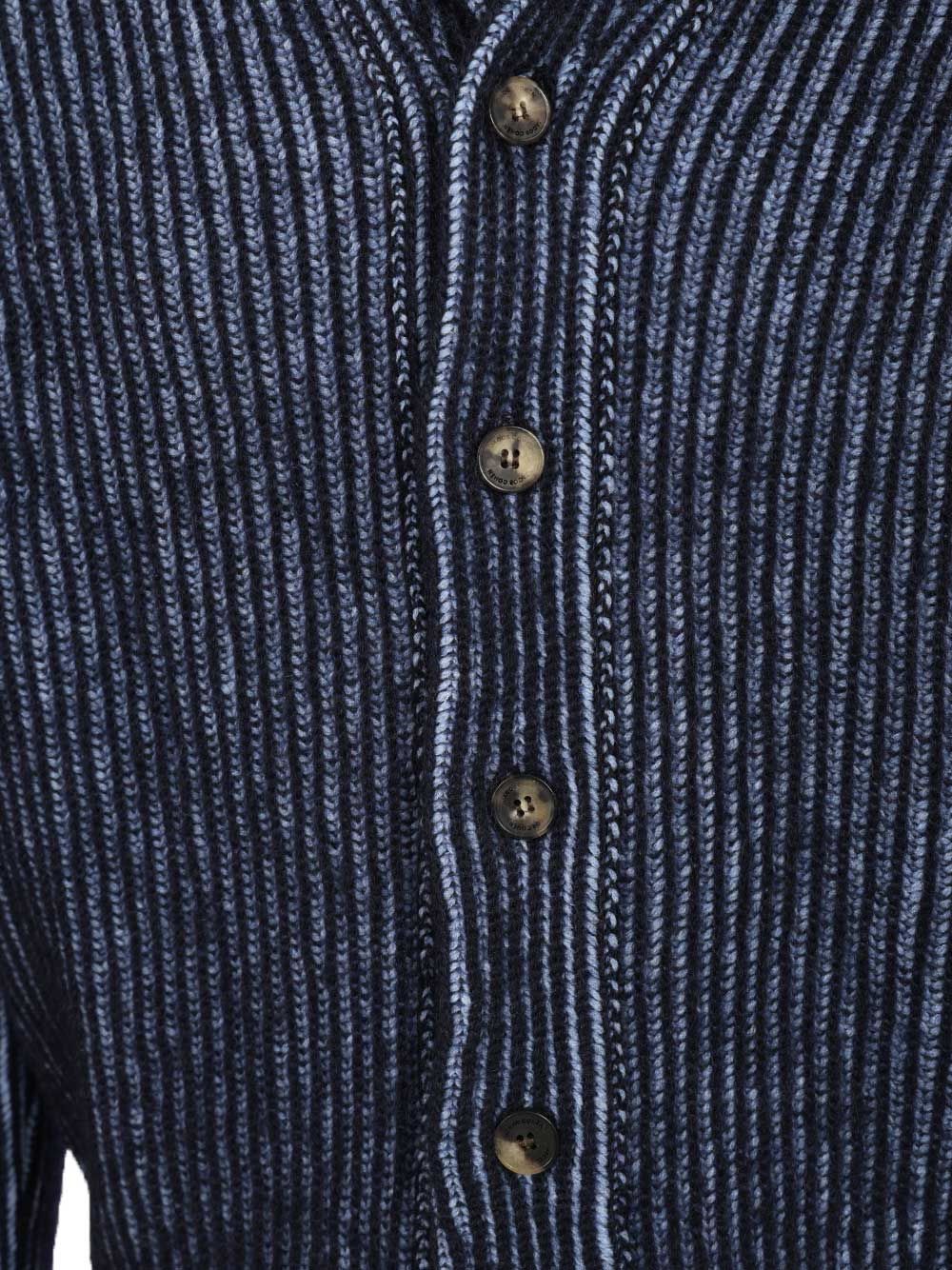 Jacob Cohen English Knit Cardigan Knitwear - Blue | a6288d31ee63d9a0fff2c72748b636d82d553af9