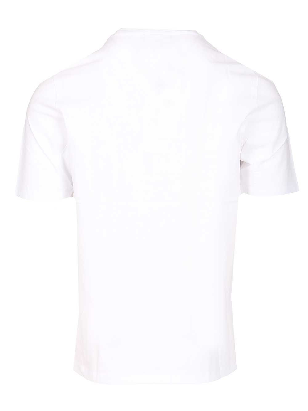 Maison KitsunÉ With Fox Head Embroidery T-Shirt - White | 956b1d55c7f313c31e0bd045880a5e29f8a26ce4