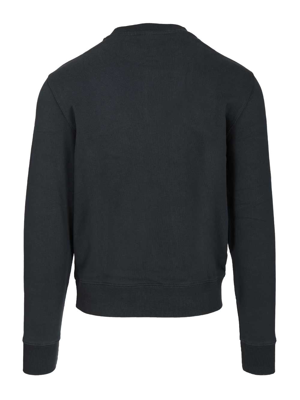 Maison KitsunÉ Fox Head Sweatshirts - Black | 8991a7f0f2d13b877df53cd8864f02ba07db0689