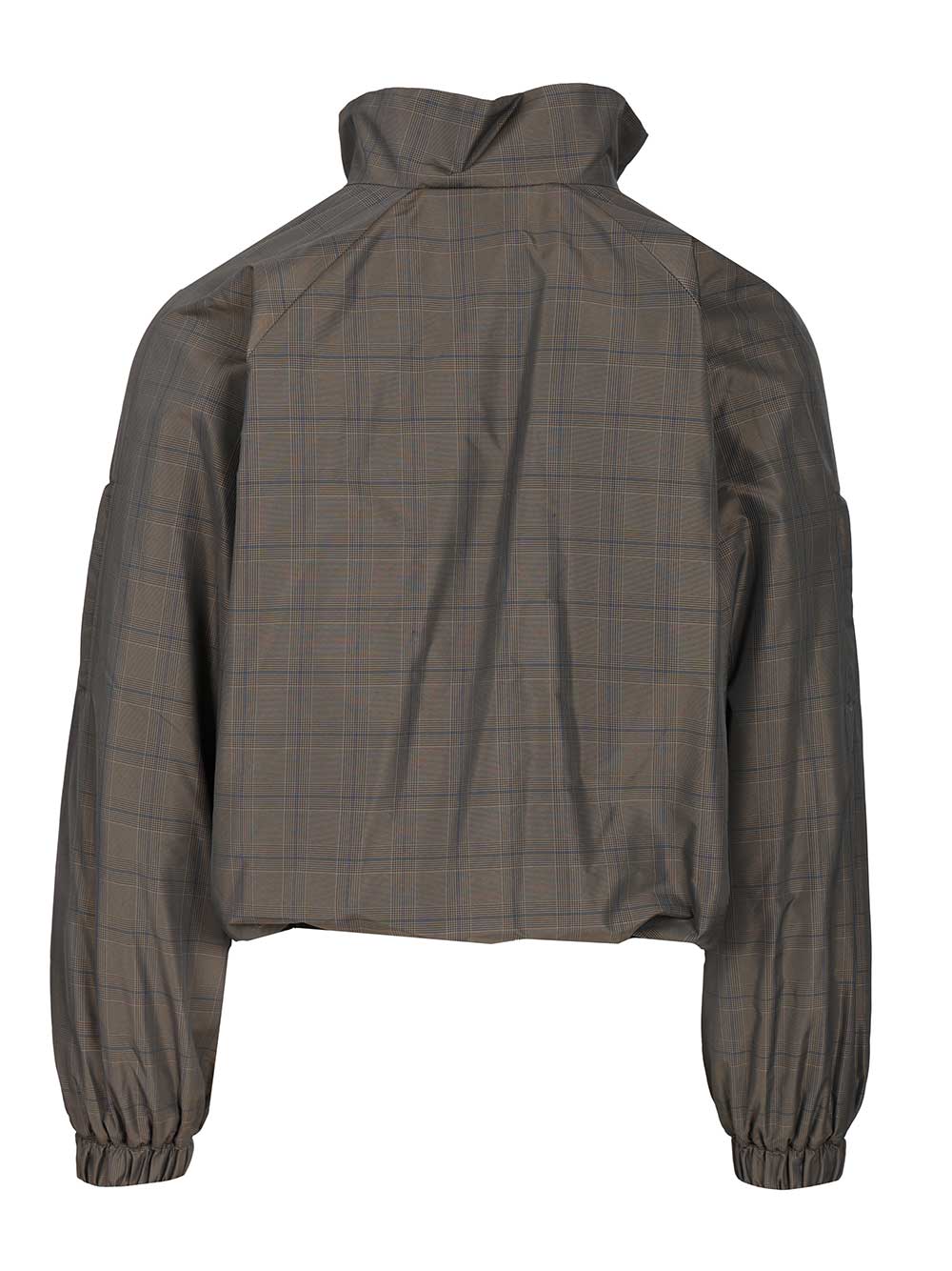 Balenciaga Prince Of Wales Windbreaker Jackets - Grey | cc8e60015fd03bc96ebf7440c76f8e452a83efe7